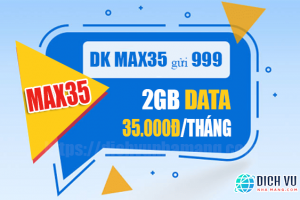 Đăng ký gói Max35 Mobifone mua thêm 2GB Data tốc độ cao