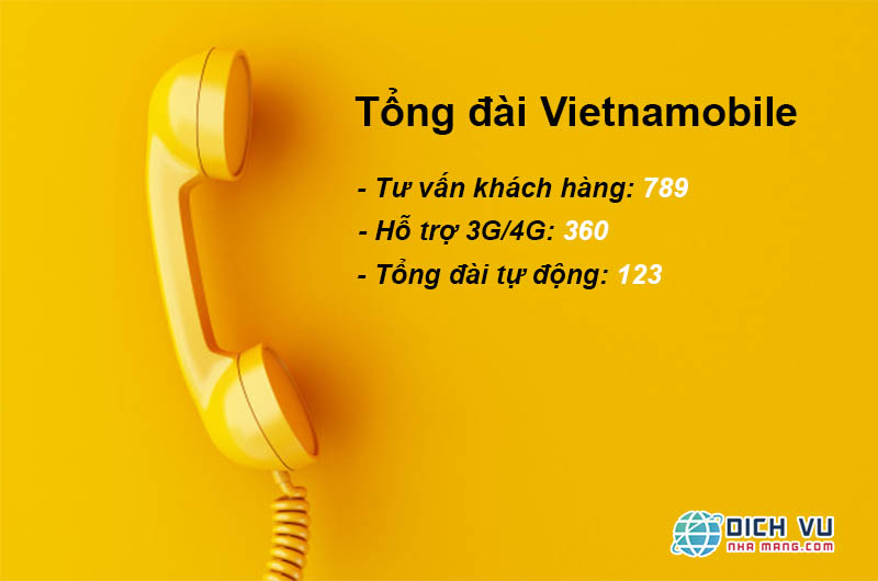 Số tổng đài Vietnamobile – Số điện thoại CSKH 24/7 của Vietnamobile