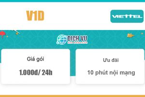 Gói V1D Viettel - Bí quyết để gọi 10 phút tính phí 1.000đ