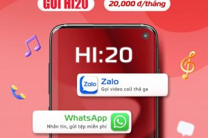 Gói HI20 Viettel – Miễn phí Data Zalo, Viber, Whatsapp chỉ 20K/tháng