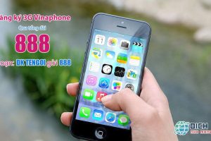 Đăng ký 3G Vinaphone gửi 888 như thế nào?
