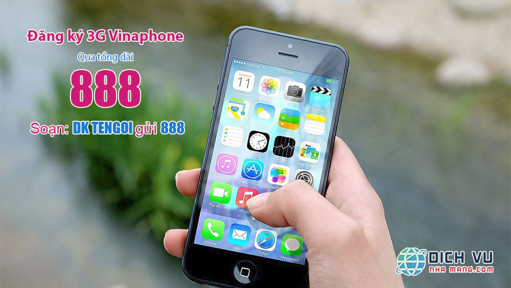 Đăng ký 3G Vinaphone gửi 888 như thế nào?
