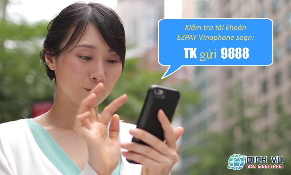 kiểm tra tài khoản EZPAY Vinaphone